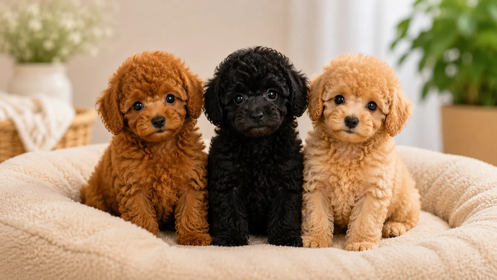 Cachorros Caniche Toy criados en un entorno familiar