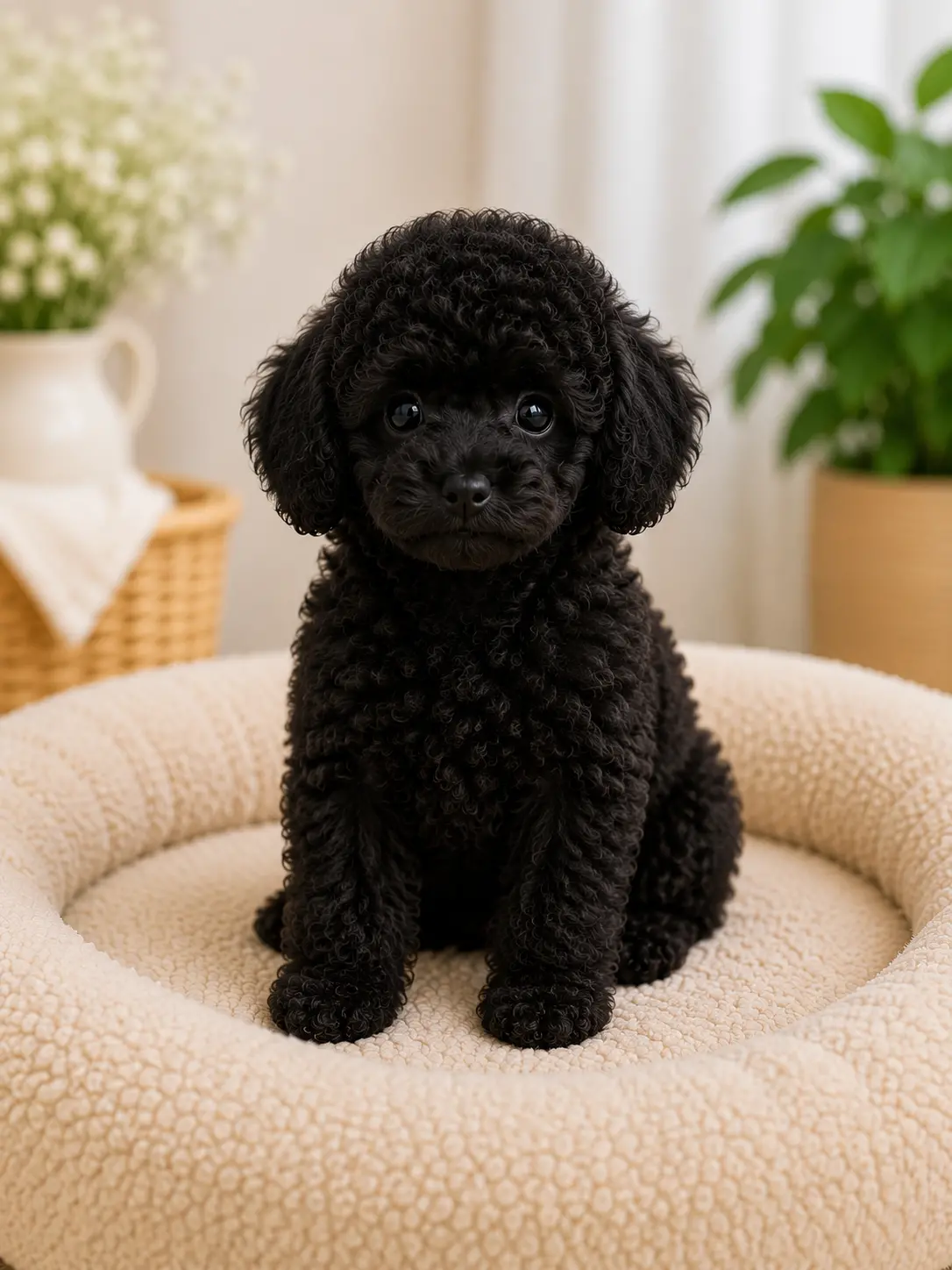 Caniche Toy de color negro