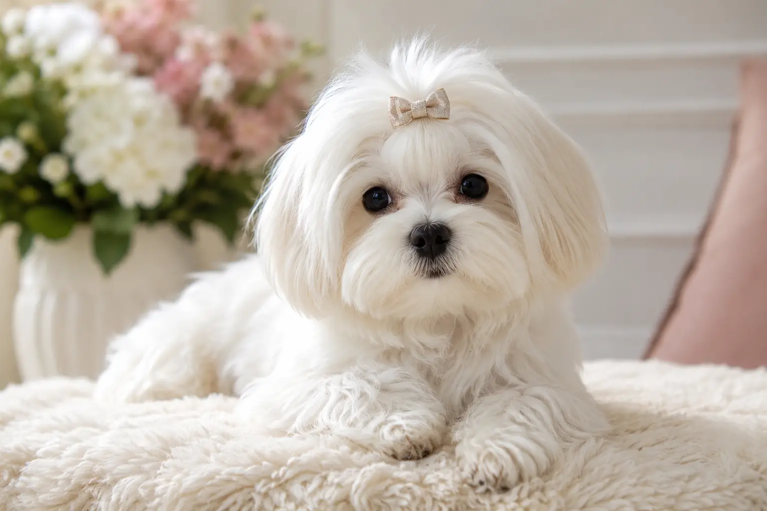 Cachorro Bichón Maltés de Alenell Miniaturas en Valencia
