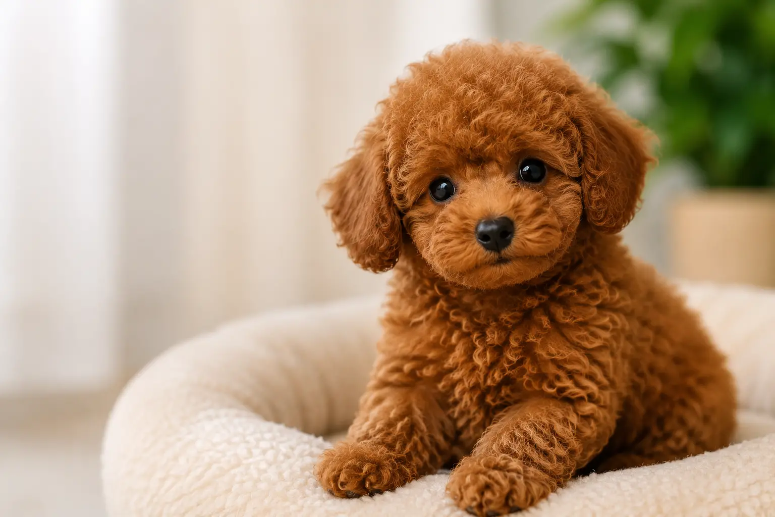Cachorro Caniche Toy de Alenell Miniaturas en Valencia